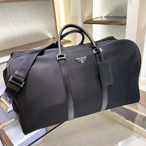 プラダコピー Saffiano 最新のナイロン製トラベルバッグ