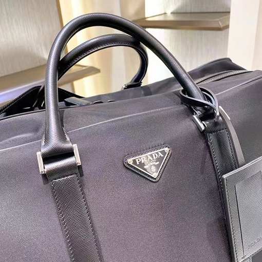 プラダコピー Saffiano 最新のナイロン製トラベルバッグ