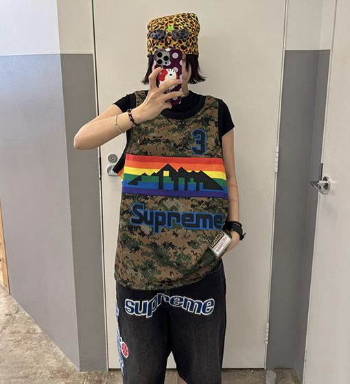 シュプリームコピー SUPREME コラボレーション デジタル迷彩バスケットボールベスト