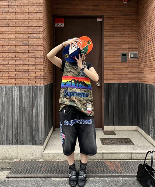 シュプリームコピー SUPREME コラボレーション デジタル迷彩バスケットボールベスト
