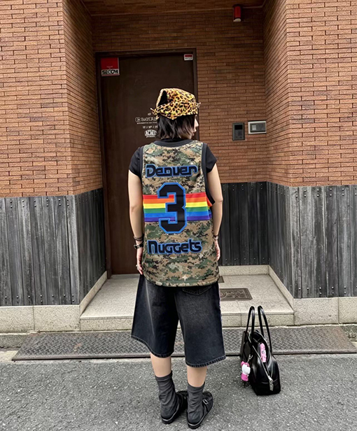 シュプリームコピー SUPREME コラボレーション デジタル迷彩バスケットボールベスト