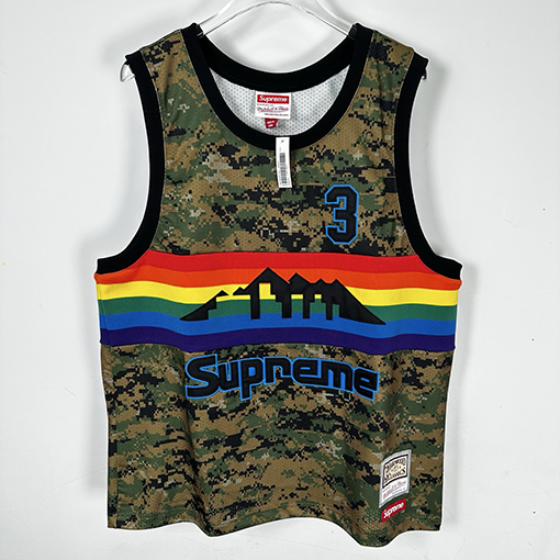 シュプリームコピー SUPREME コラボレーション デジタル迷彩バスケットボールベスト
