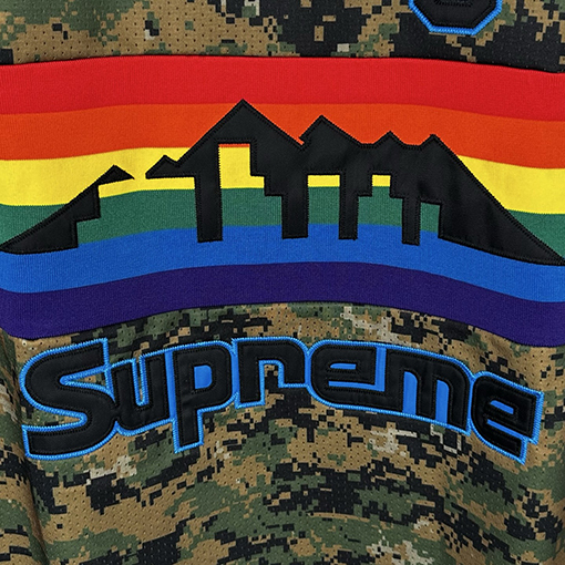シュプリームコピー SUPREME コラボレーション デジタル迷彩バスケットボールベスト