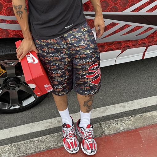 シュプリーム SUPREME 花柄ジャカードショートパンツ