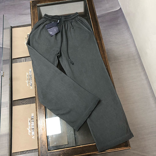 プラダ偽物 最新のカップルスタイル ウォッシュドスウェットパンツ ストレートレッグパンツ
