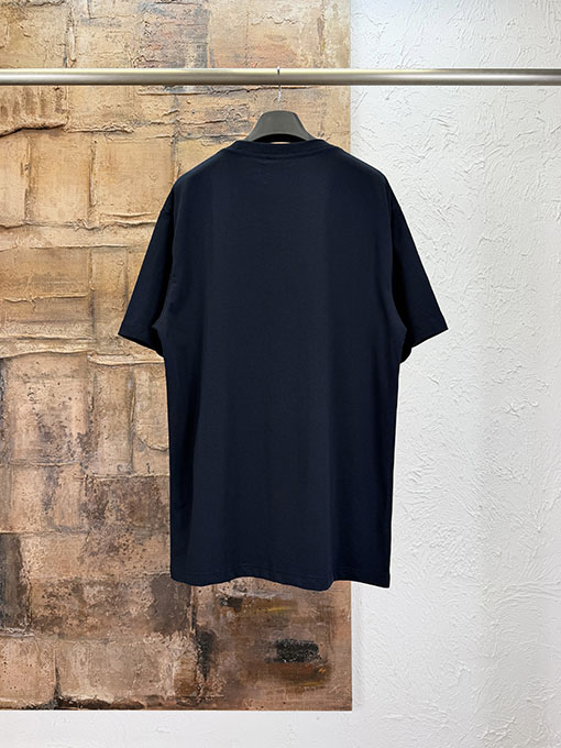 ディオール 白鯨の刺繍入り半袖Tシャツ