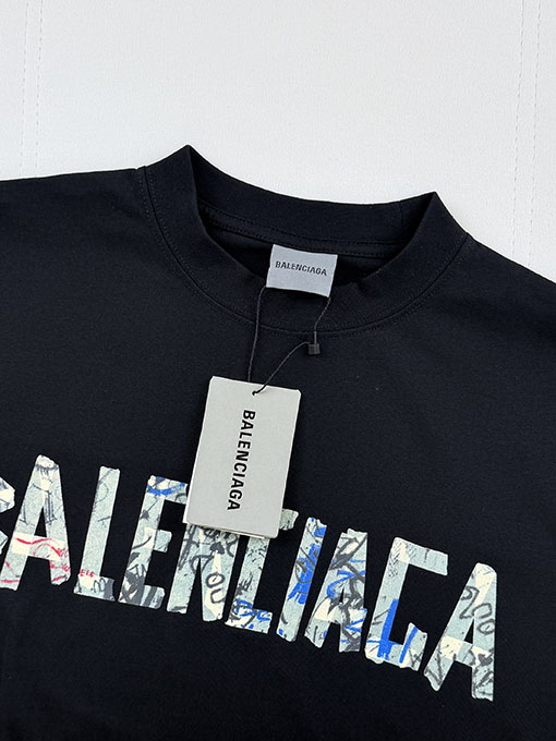 バレンシアガ BALENCIAGA エイスルート粘着テープ長袖シャツ
