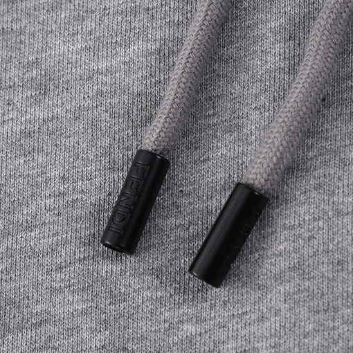フェンディ FFロゴ刺繍入りベスト型フード付きスウェットシャツ