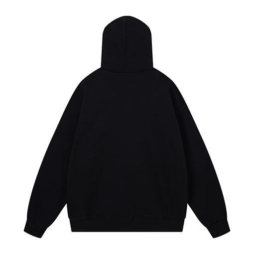 バレンシアガ BALENCIAGA フロントレターグラフィティテープダイレクトプリントパーカー