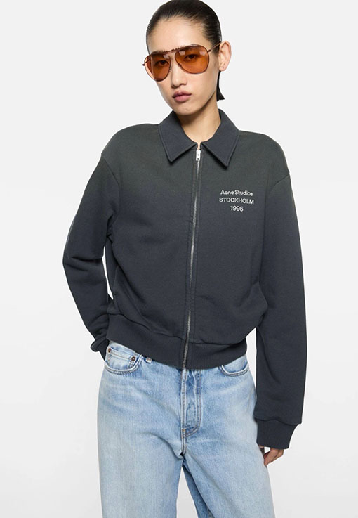 アクネストゥディオズ偽物 Acne Studios 初秋のリラックススタイルスウェットシャツジャケット