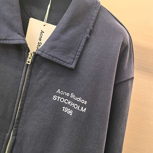 アクネストゥディオズ偽物 Acne Studios 初秋のリラックススタイルスウェットシャツジャケット