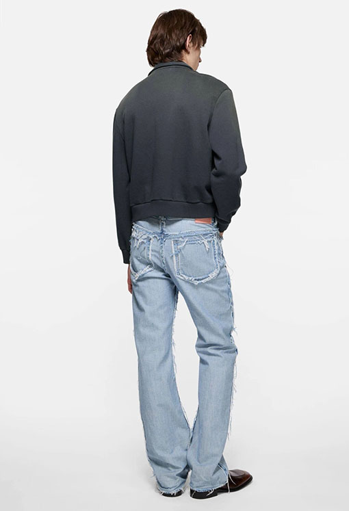 アクネストゥディオズ偽物 Acne Studios 初秋のリラックススタイルスウェットシャツジャケット