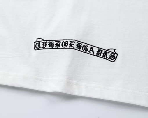 クロムハーツ アメリカンスタイルの刺繍入りカップル長袖シャツ