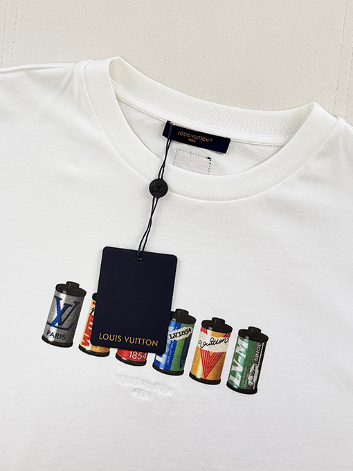 ルイヴィトン フィルムモチーフ柄 半袖Tシャツ