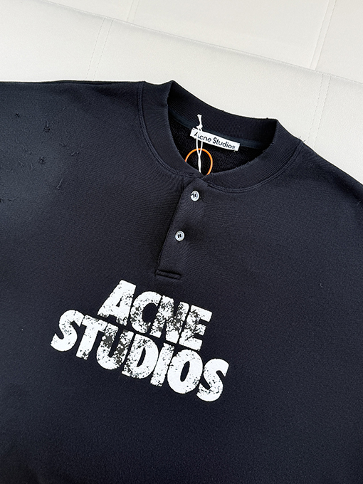アクネストゥディオズ偽物 Acne Studios スモールロゴプリント・ヴィンテージスウェット