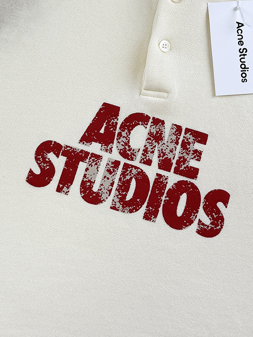 アクネストゥディオズ偽物 Acne Studios スモールロゴプリント・ヴィンテージスウェット
