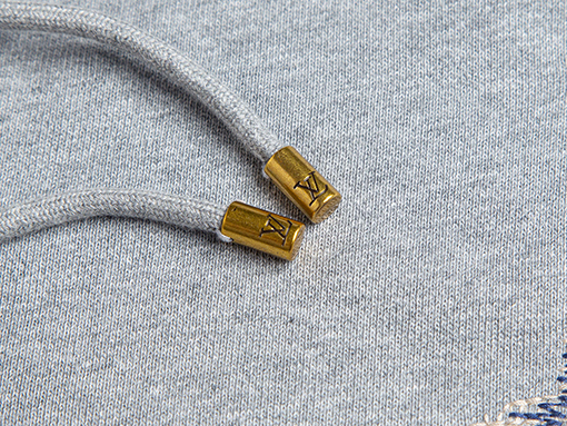 ルイヴィトン 刺繍入りジッパーカーディガン