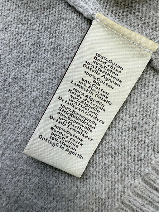 エルメスウールニットウェアコピー 刺繍入りのウールニットウェア