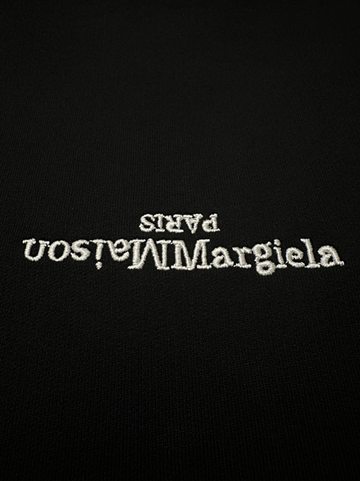 マルタンマルジェラスーパーコピー リバースロゴ刺繍入りパーカー