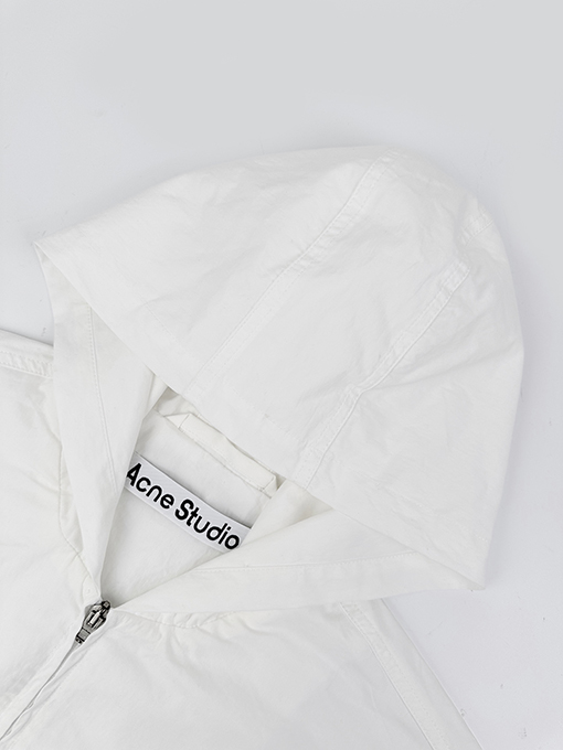 アクネストゥディオズフード付きジャケットスーパーコピー Acne Studios ロゴプリント入りフード付きジャケット