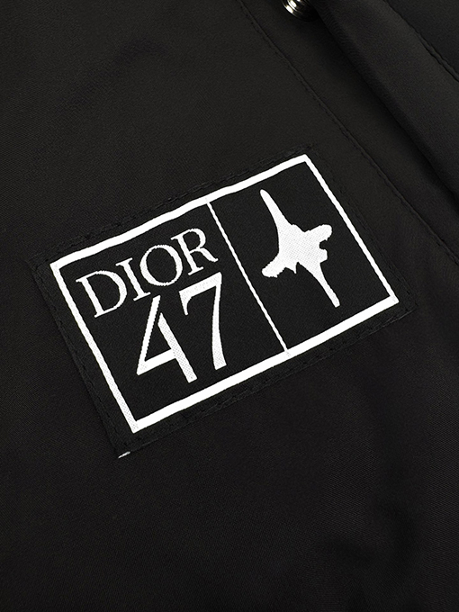 ディオールスーパーコピー 47 ネオンピンクトリムベースボールジャージ
