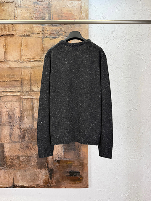 ディオールコピー 文字刺繍入り雪の結晶ウールニットセーター