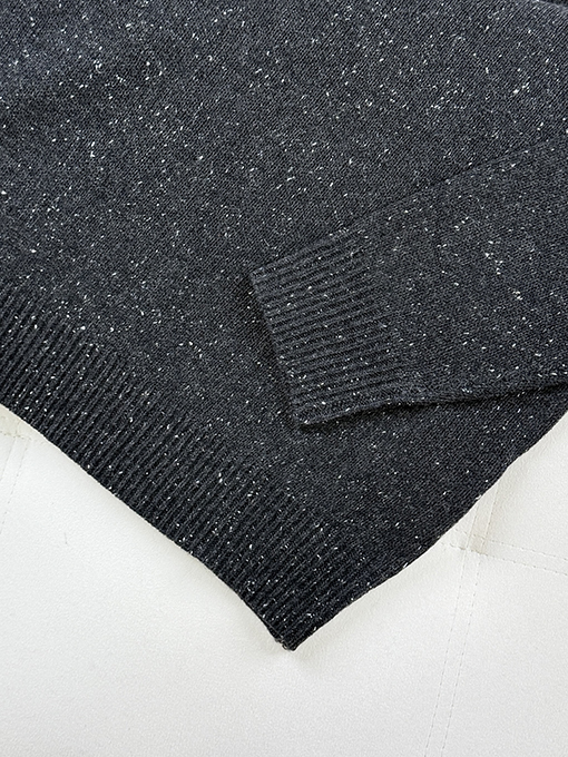ディオールコピー 文字刺繍入り雪の結晶ウールニットセーター