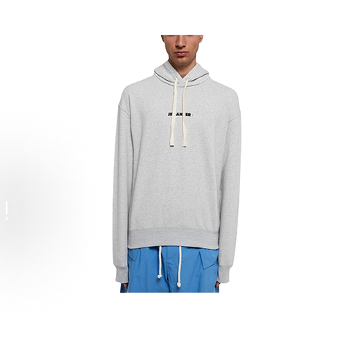 ジルサンダーパーカーコピー Jil sander ロゴプリントパーカー