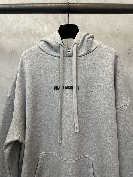 ジルサンダーパーカーコピー Jil sander ロゴプリントパーカー