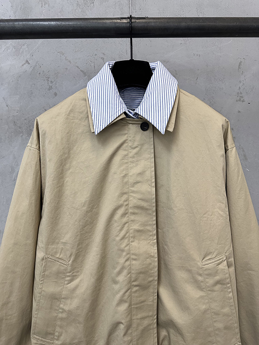 アクネストゥディオズスーパーコピー Acne Studios フェイクツーピースパッチワークショートジャケット