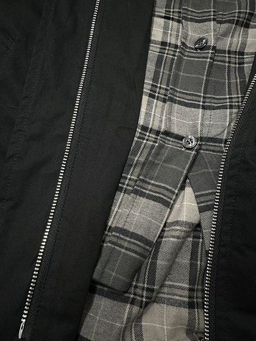 アクネストゥディオズスーパーコピー Acne Studios フェイクツーピースパッチワークショートジャケット