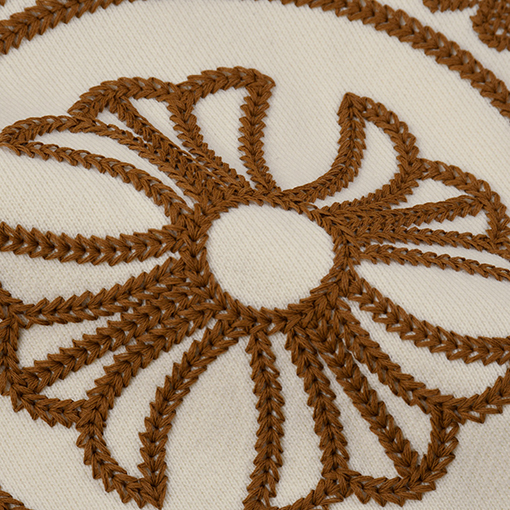 クロムハーツコピー 刺繍入りダメージジッパーパーカー