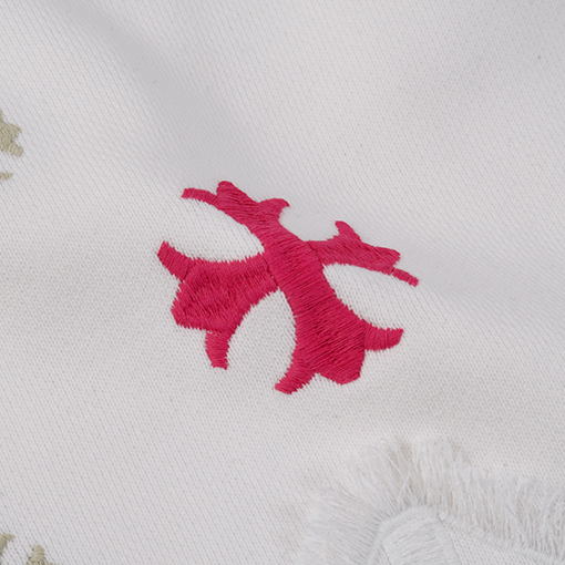 クロムハーツ 刺繍入りパーカー