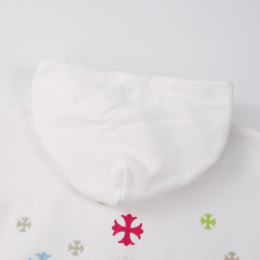 クロムハーツ 刺繍入りパーカー