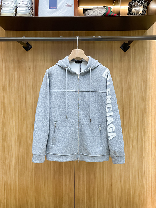 バレンシアガ テリークロス刺繍文字パターンロゴカジュアルスーツ