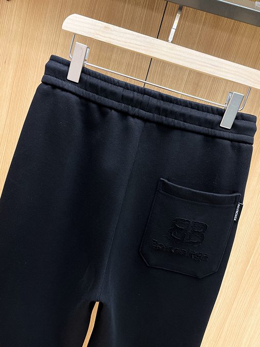 バレンシアガ テリークロス刺繍文字パターンロゴカジュアルスーツ