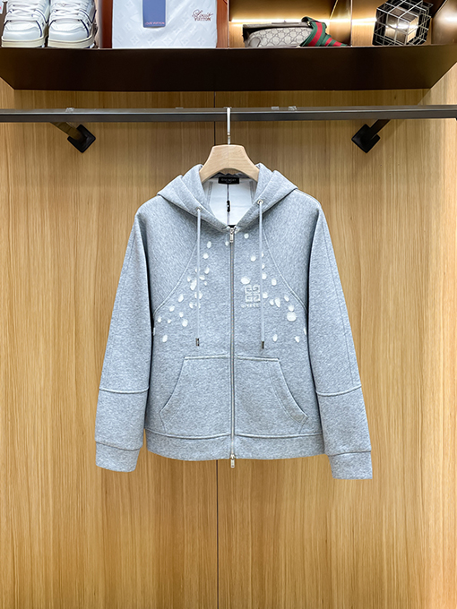 ジバンシィスーパーコピー 新モデルテリークロス刺繍文字パターンロゴカジュアルスーツ