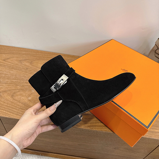 エルメス new Kelly レディースクラシックのショートブーツ