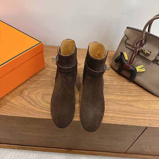 エルメス new Kelly レディースクラシックのショートブーツ
