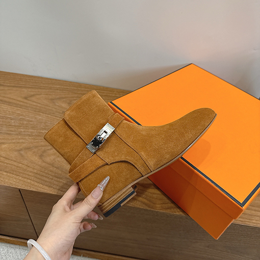 エルメス new Kelly レディースクラシックのショートブーツ