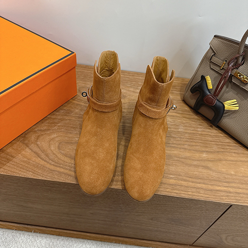 エルメス new Kelly レディースクラシックのショートブーツ
