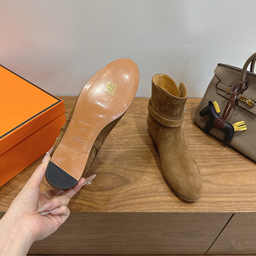 エルメス new Kelly レディースクラシックのショートブーツ