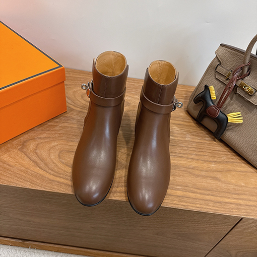 エルメス new Kelly レディースクラシックのショートブーツ