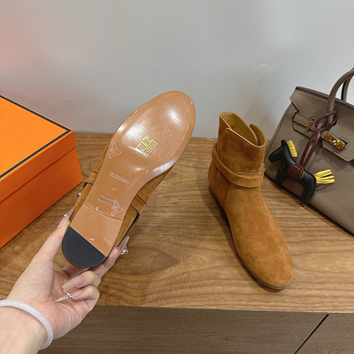 エルメス new Kelly レディースクラシックのショートブーツ