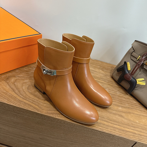 エルメス new Kelly レディースクラシックのショートブーツ