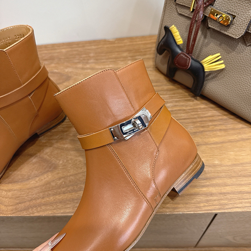 エルメス new Kelly レディースクラシックのショートブーツ