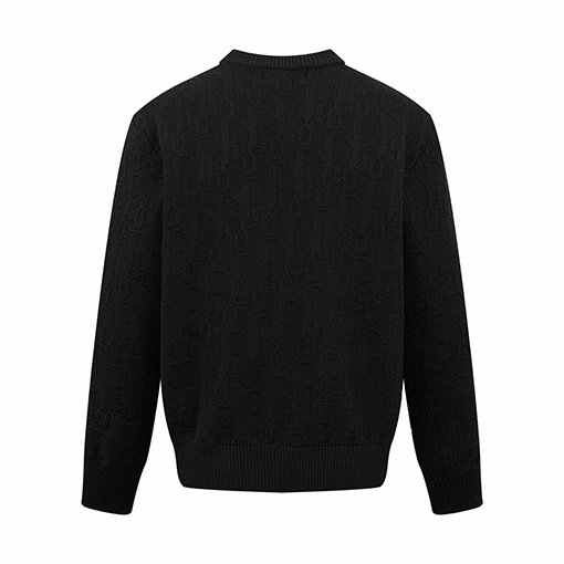 ディオールクルーネックセーターコピー Oblique 総柄ジャカード クルーネックセーター