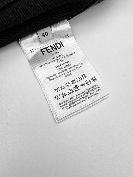 フェンディ FFロゴ総柄デニムジャケット