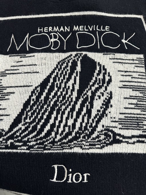 ディオール ジャカード刺繍ロゴ入りニット