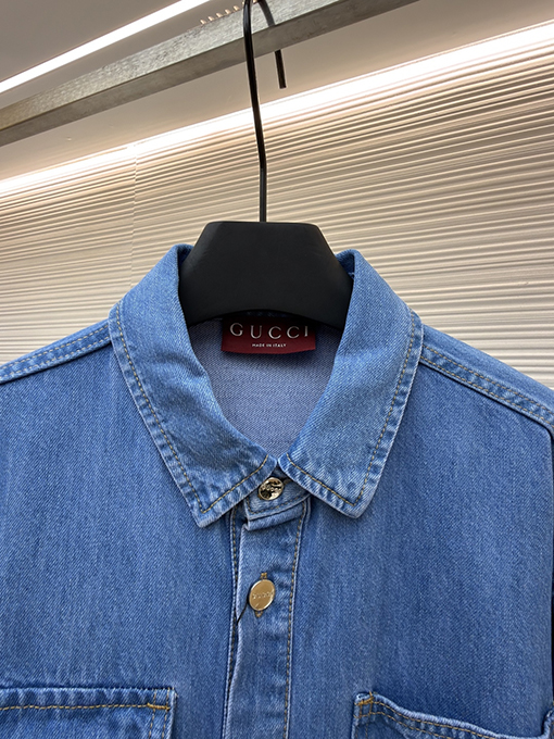 グッチスーパーコピー デニムテープいデニムジャケット